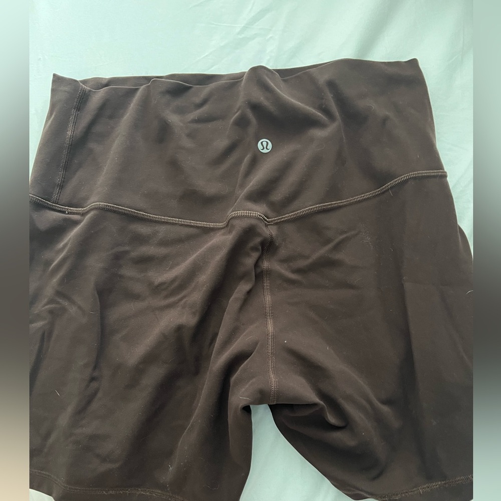 Lululemon align short size 12 and 6”